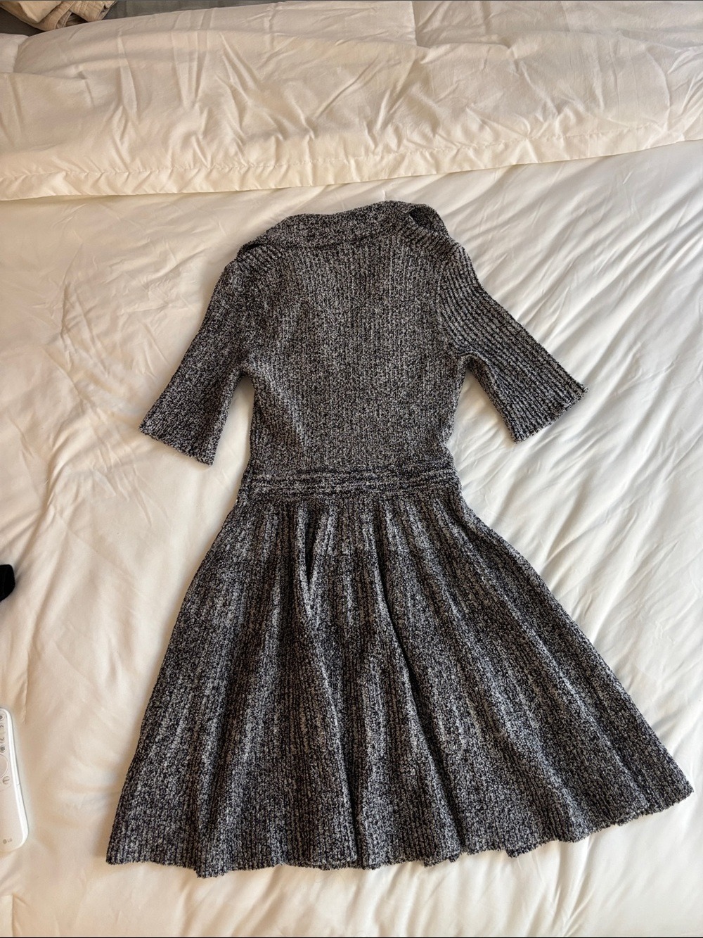 Jonathan Simkhai Gray Knit Midi Dress - Picture 5 of 5